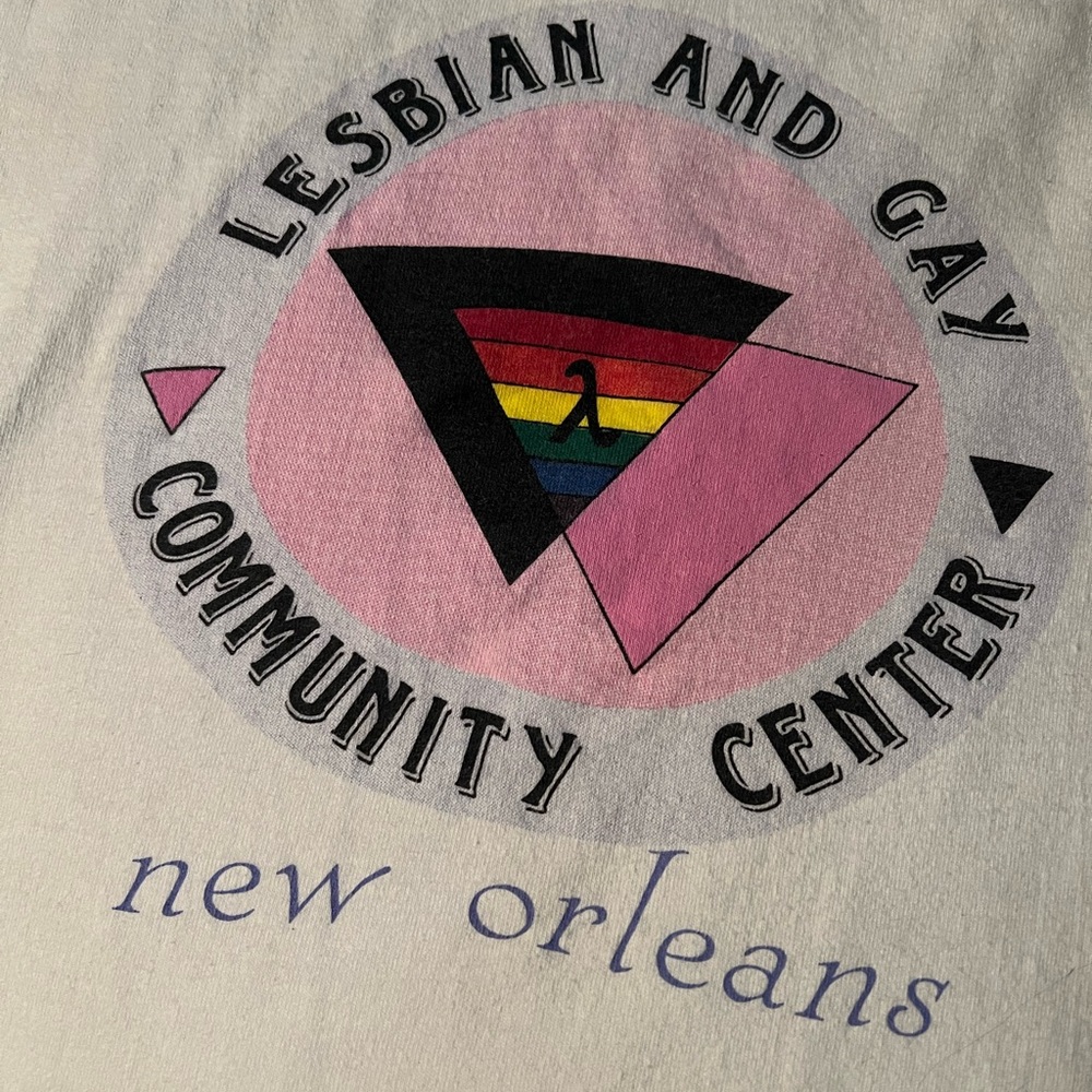 VTG Lesbian New Orleans Community Center Tank-Top